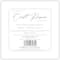 Craft Consortium Ink Drops Monochrome Double-Sided Paper Pad, 6" x 6"